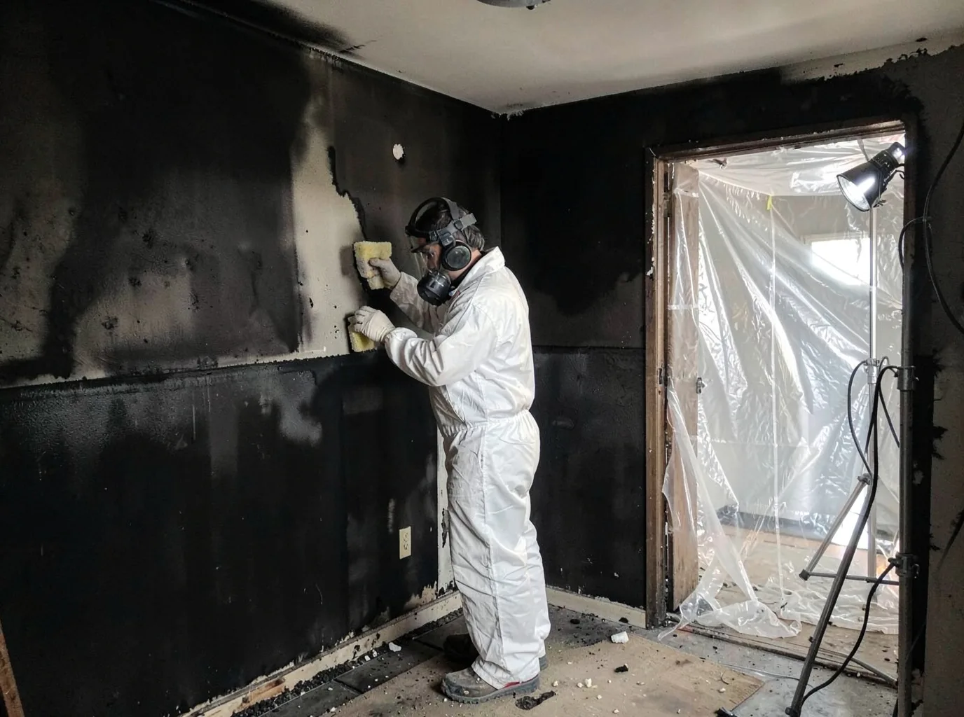 Fire Damage Restoration company in Granite Canon, WY